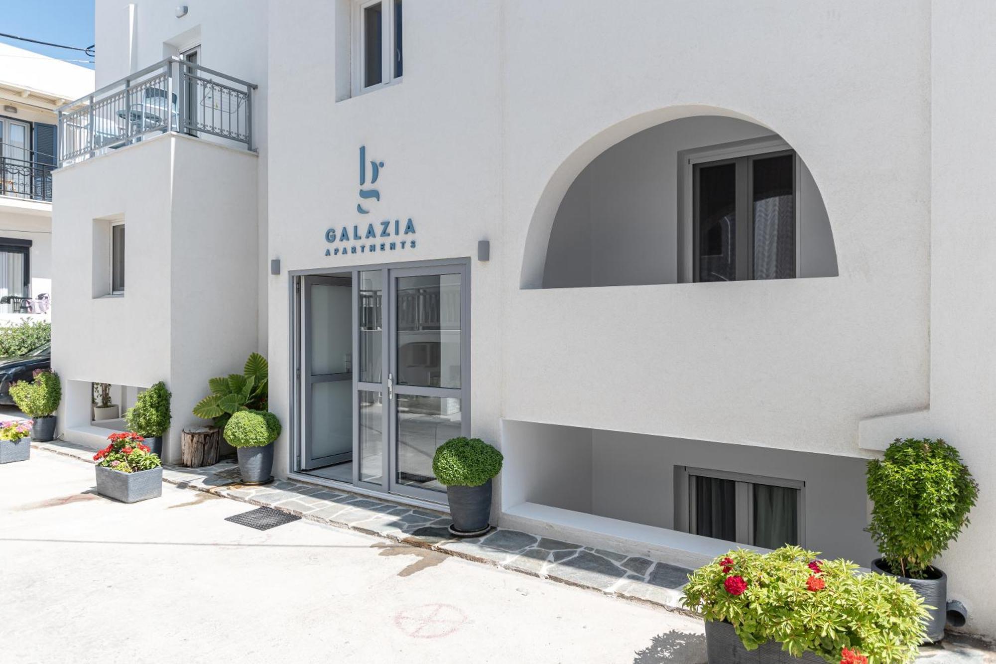 Naxos City Galazia Boutique Apartments المظهر الخارجي الصورة